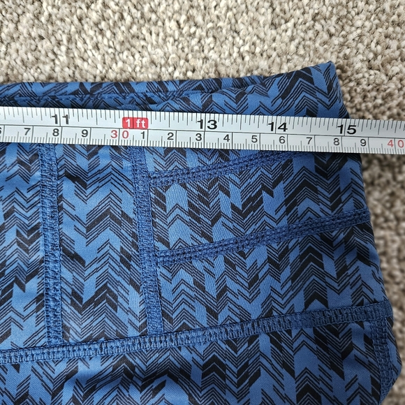 MEC running tights M blue chevron - Picture 7 of 11